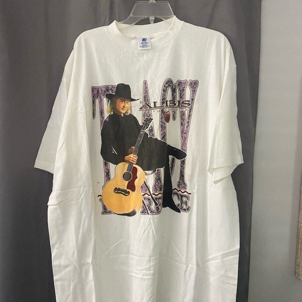 Vintage early 90’s Tracy Lawrence concert T-shirt from the Alibis Tour